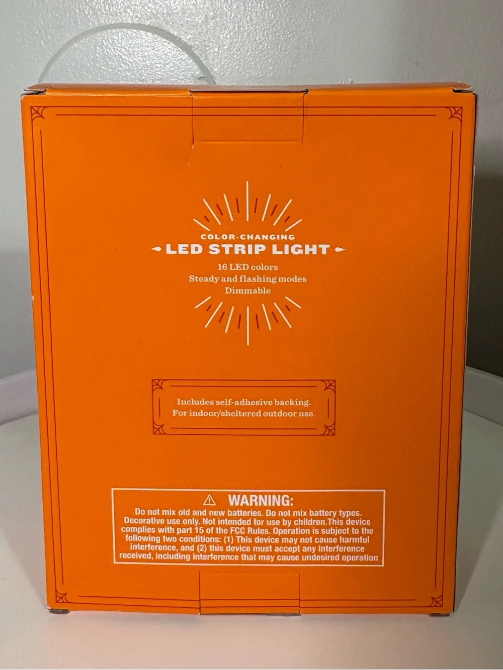 Hyde and Eek! Multicolor LED Strip Light with Remote - 15'